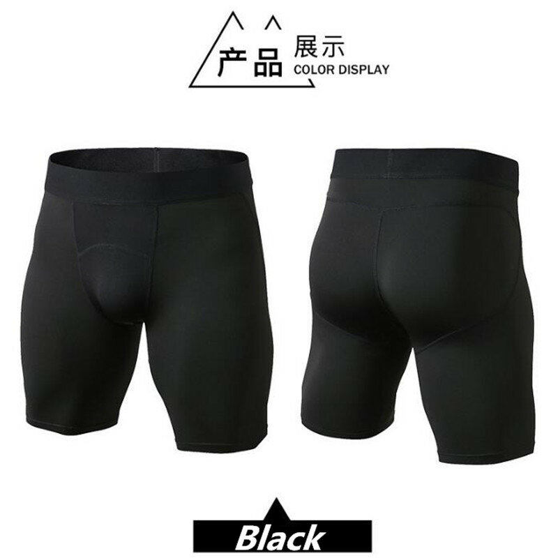 300 p Männer Pro Shaper Compression Unterwäsche 3D Engen Boxer, kühlen Hohe Elastische Quick-dry Wicking Sport Fitness GYM Lauf Shorts
