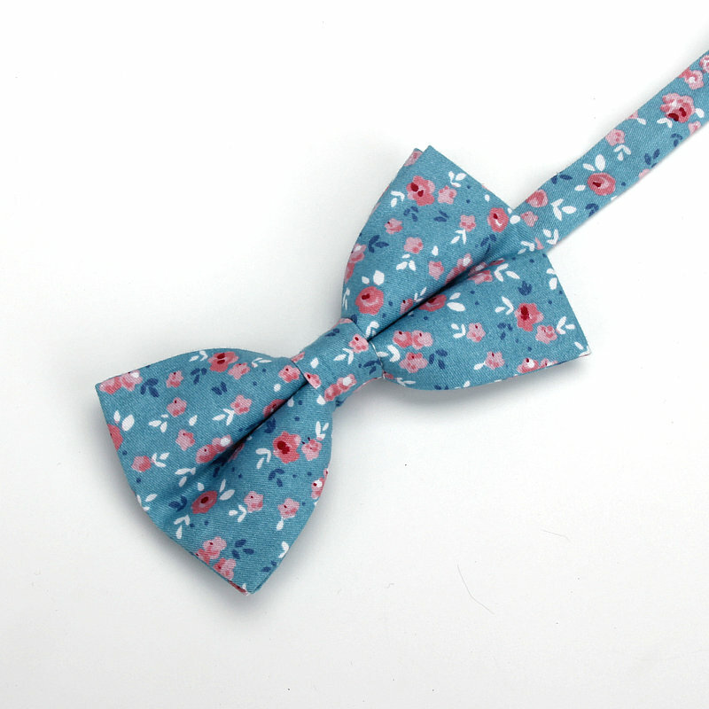 Moda nova laço floral laços de algodão impressão gravata borboleta gravata para homens festa de casamento ternos de negócios gravata colorido borboleta cravats