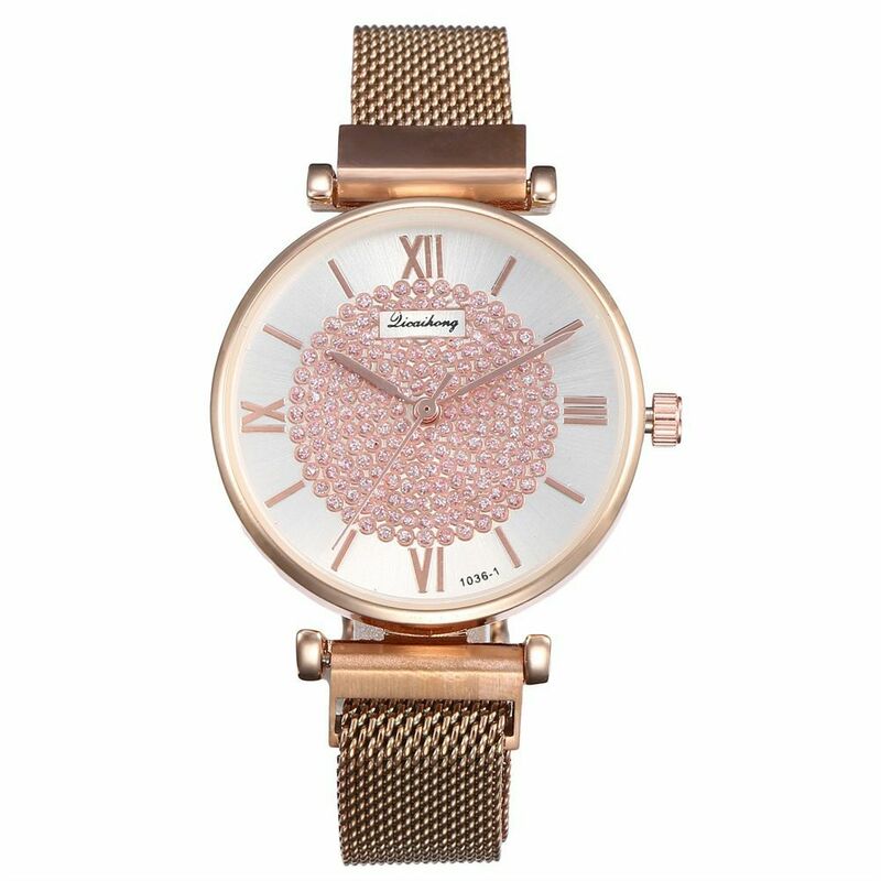 Luksusowe kobiety zegarki damskie magnetyczne gwiaździste niebo diament moda zegar kwarcowy kobiet zegarki na rękę relogio feminino zegarek damski