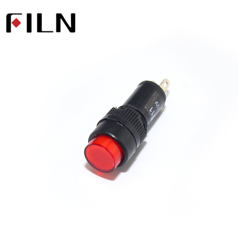 Lâmpada led indicador de sinal lâmpada led NXD-212 12mm buraco elétrica indicador 110v 220v 380v