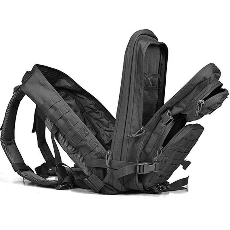 전술 배낭 1000d 군사 남자 여자 육군 가방 야외 방수 43l bagpack 방수 여행 하이킹 mochila molle 가방