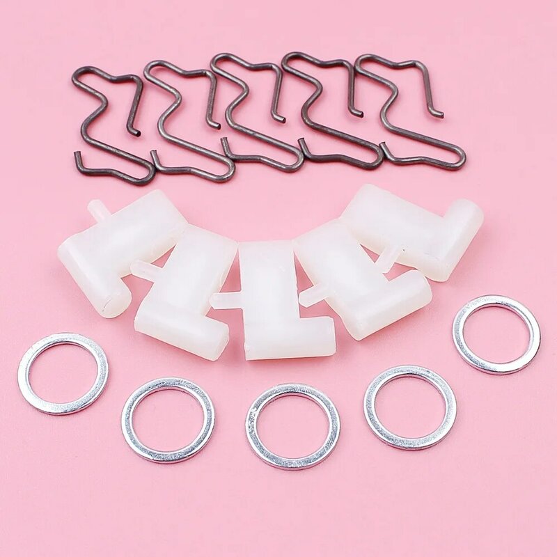 5 Set Chainsaw Recoil Starter Pawl Spring Washer Repair Kit For Stihl MS180 MS170 018 017 MS250 MS230 MS210 025 023 021 Parts