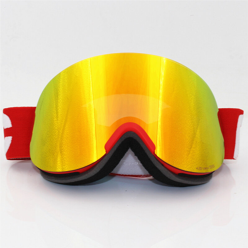 Marke Deckel ski brille doppel schichten UV400 anti-fog ski maske brille skifahren männer frauen schnee snowboard brille Klarheit retina