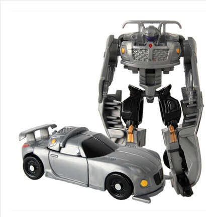 1 pçs transformação crianças clássico robô carros brinquedos para crianças ação & brinquedo figuras