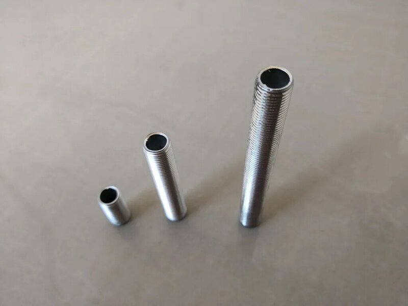 Rosca M10 hueca, tornillo hueco para lámpara, tornillo de fijación M10, diámetro exterior del tornillo hueco: 10mm Distancia de rosca: 1mm