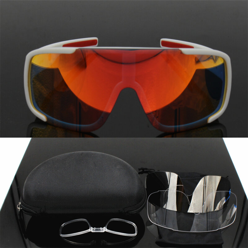 Brand aspire 3 Lens Airsoftsports Cycling Sunglasses Men women Sport Mtb Mountain Bike Glasses fishing Eyewear Full color