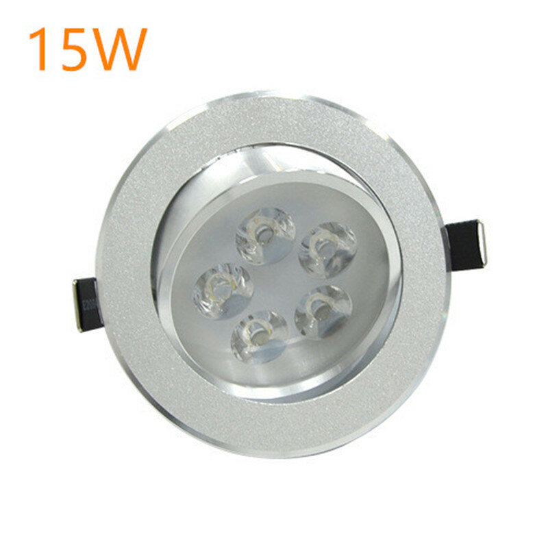 SOPT-Dimmable LED teto Downlight, luz embutida Spot, venda quente, 6W, 9W, 12W, 15W, 21W, AC 220V