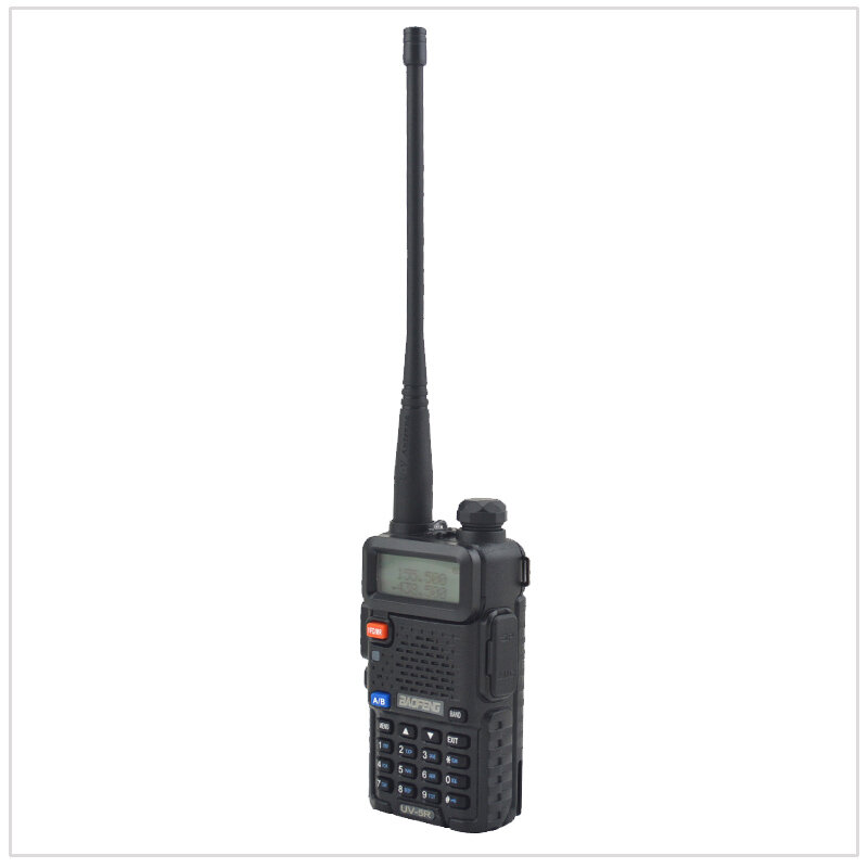 baofeng dualband UV-5R walkie talkie radio dual display 136-174/400-520mHZ two way radio with free earpiece BF-UV5R