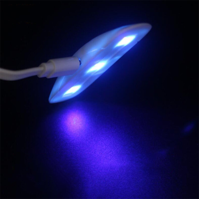 1Pcs LED UV Curing โคมไฟ395NW UV เจลบ่มไฟ UV กาวเครื่องเป่า LED สำหรับซ่อมโทรศัพท์มือถือหน้าจอเครื่องมือเครื่องเป่าเล็บ LED