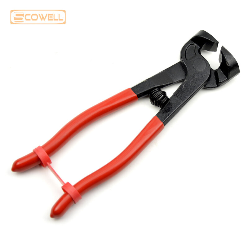 Glass pliers 6 inch Convex Jaw Glass Break tweezer 8 inch Mosaic Pliers And Tile Nipper DIY Hand Tools End Cutting Plier