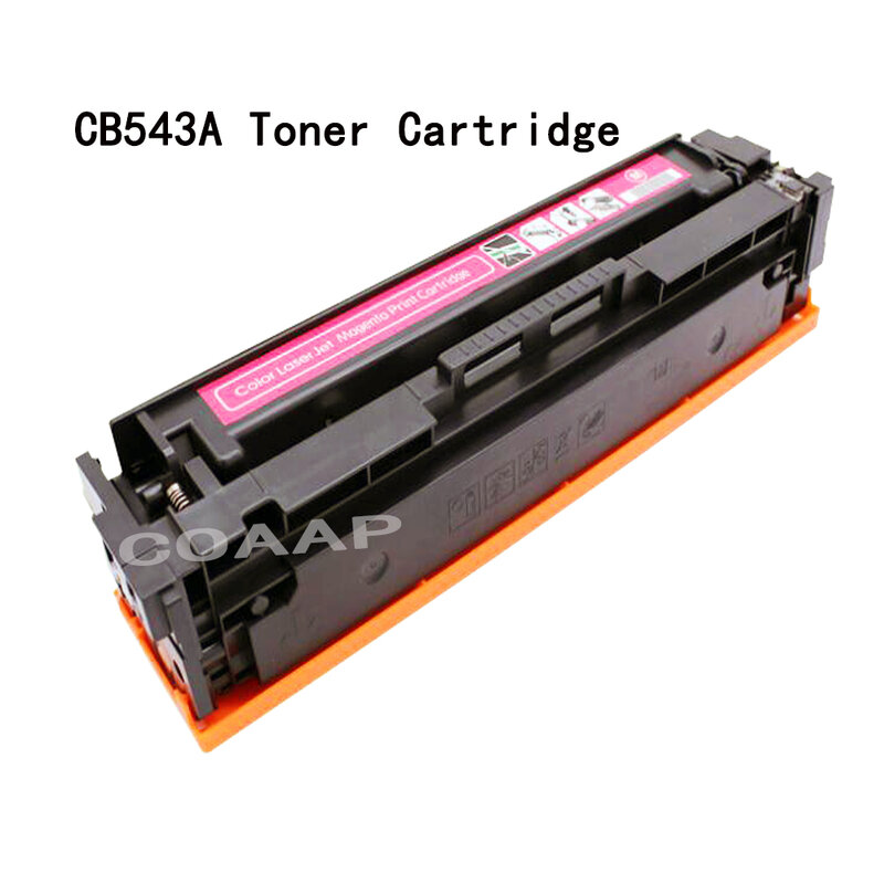 Cartouche de Toner pour HP Color laserJet CP1213 CP1214 CP1215 CP1216, lot de 4, Compatible avec CB540A CB541A CB542A CB543A