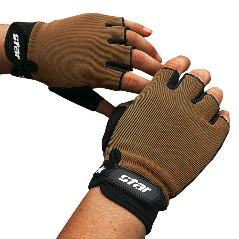 Перчатки мужские Противоскользящие велосипедные спортивные рукавицы с полупальцами для велоспорта фитнеса военные армейские перчатки без пальцев для стрельбы