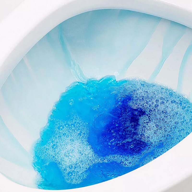 Xiaomi mijia 일회용 매직 자동 플러시 화장실 클리너 도우미 향기로운 공 블루 버블 청소 청소