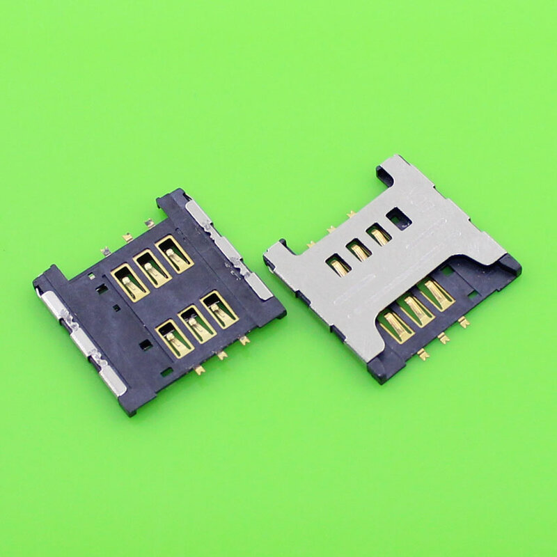 1 peça de substituição para samsung i9000 i9220 n7000 s5690 w689 s5360 s5570 sim placa soquete bandeja slot conector. KA-033