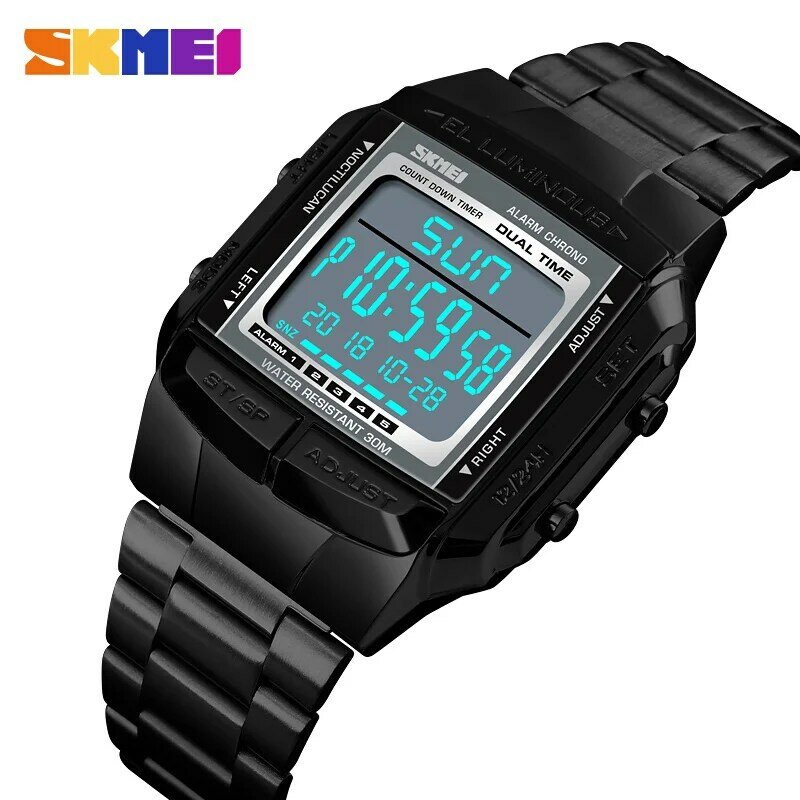 SKMEI orologi sportivi militari orologi elettronici da uomo Top Brand Luxury orologio maschile impermeabile LED orologio digitale Relogio Masculino