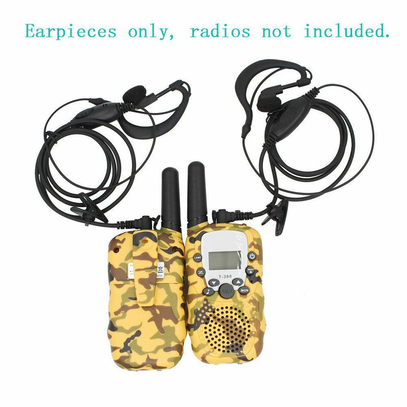 Auricular PTT con pin de 2,5mm para walkie-talkie, auricular para T388, T-388, T228, RT388, RT628, RT31, RT602, RT32, M880