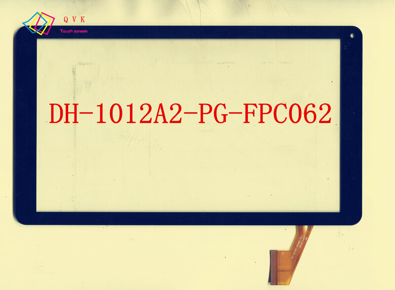 DH-1012A2-PG-FPC062-V5.0 10.1 inci untuk Supra M141 BRAVIS NB1 tablet PC layar sentuh panel digitizer kaca sensor pengganti