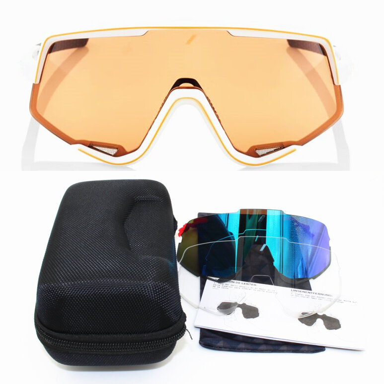 Gafas de sol de bicicleta deportivas polarizadas de marca Glendaler S2