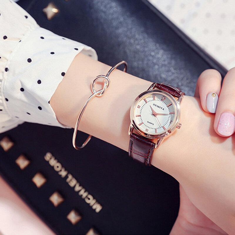 Eleganckie miłośników zegarki proste cyfry rzymskie skórzany pasek para zegarek na rękę wodoodporne prezenty dla miłośników mężczyźni kobiety sukienka zegar