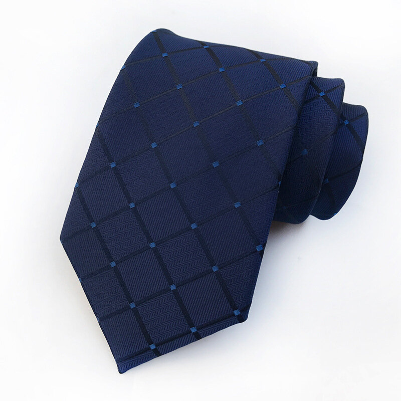 Gorąca sprzedaż męska klasyczny jasny kolorowy pasek krawat dla człowieka geometryczne Parrten Business Party krawat ślubny