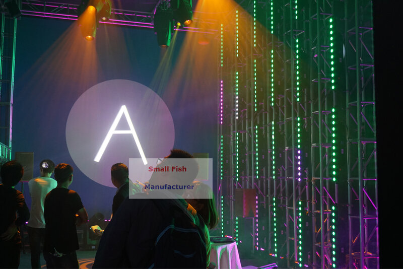 Foco estroboscópico para iluminación de escenario, foco de luz LED 4 en 1 de 550W con cabezal móvil, para Dj, fiestas, espectáculos, discotecas, DMX