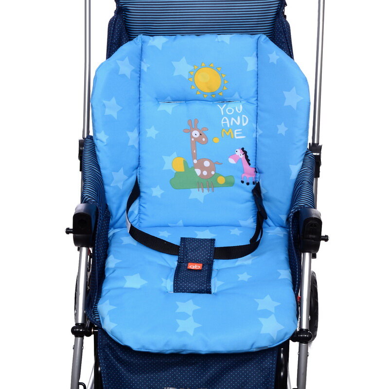 Cuscino per passeggino per cartoni animati coprisedile universale per carrozzina cuscino per pannolini per bambini spesso carrozzelle cuscino per sedile passeggino accessori per tappetini