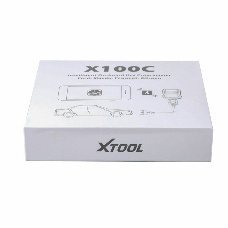 2019 Xtool X100C Auto Key Programmer narzędzie dla systemu Android IOS 4 w 1 czytnik kodów Pin języku angielskim oryginał aktualizacja on-line