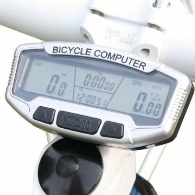 Sunding LCD bicicleta computador, bicicleta odômetro, novo, funções luz, velocímetro, 558A