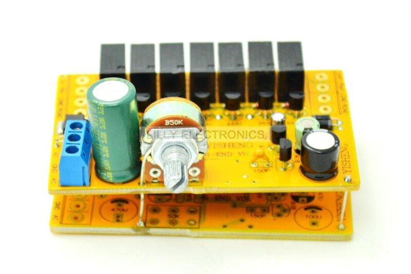 YS HIFI 4-Kanal Relais Volumen Control Board Potentiometer ALPS AC12V-18V