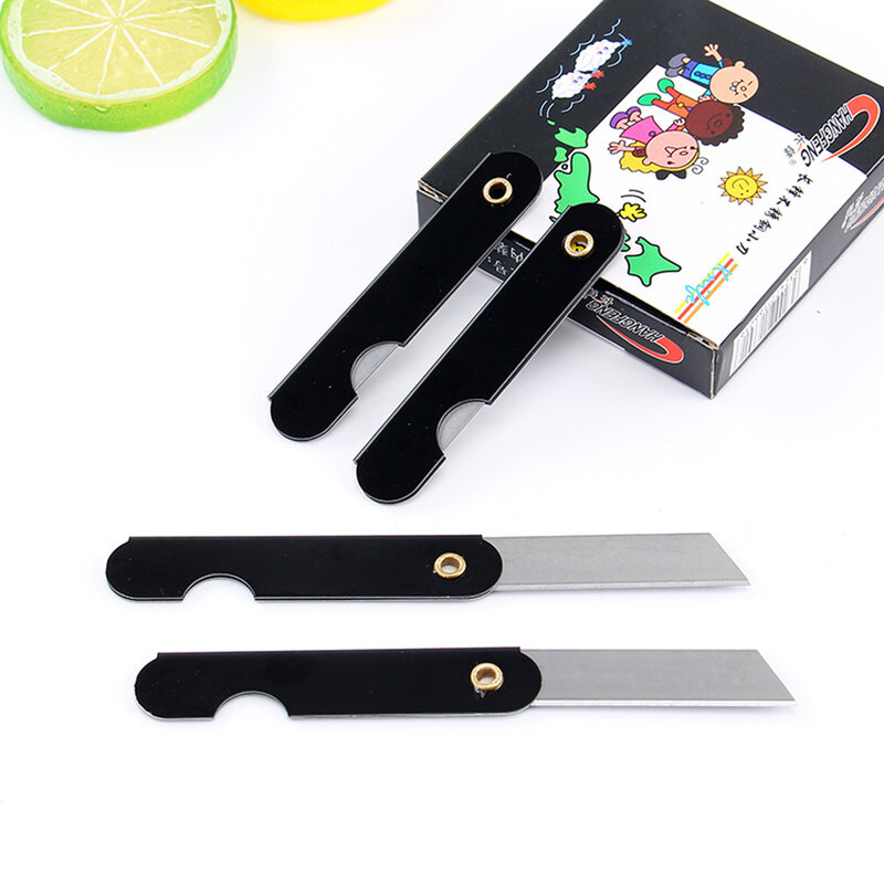 Couteau artistique pliable pour étudiants, fournitures de papeterie, 1 pièce