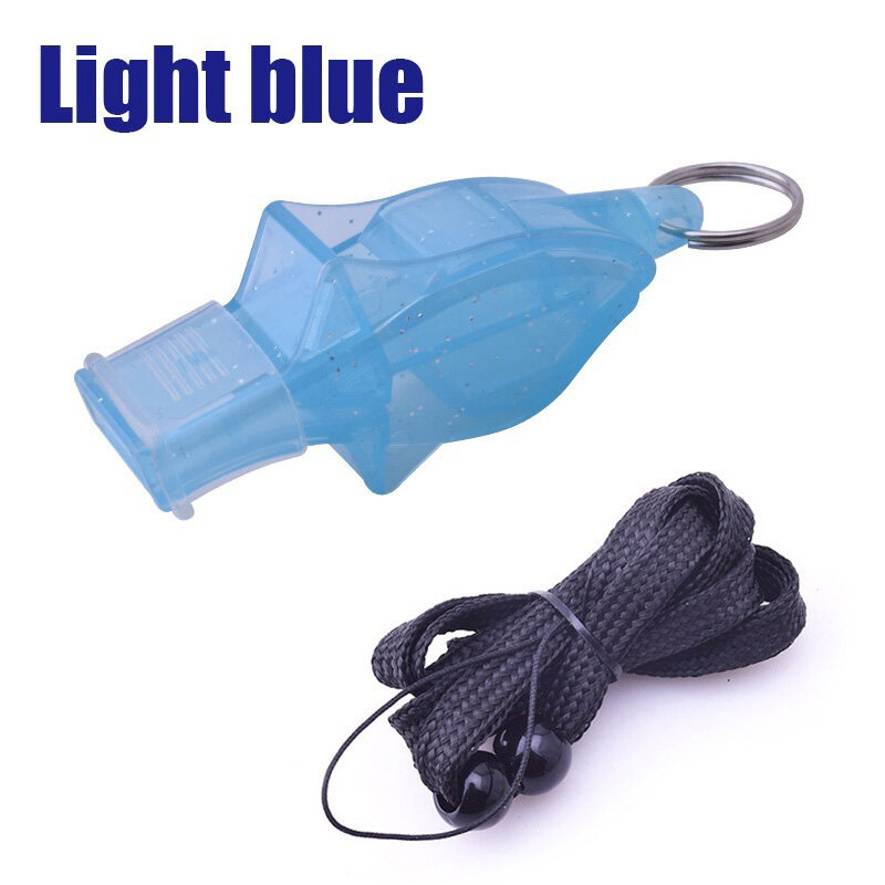 1Pcs High Decibel Sports Referee Classic Whistle Basketball Volleyball Football Tennis Dolphin Plastic Whistle Whistle