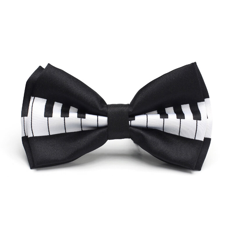 Conjunto de suspensório e gravata borboleta, para homens e mulheres, formato em y, teclados de piano, calças, suporte de escritório, casual, laço, novo, 2020