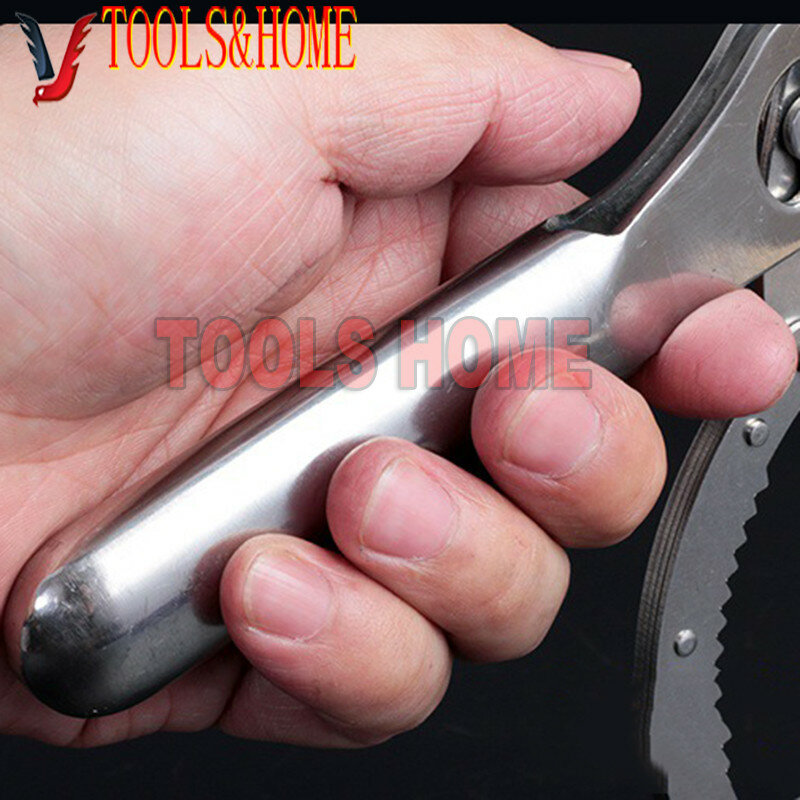 Promotion Limited Ferramentas 55-75/75-95/95-115mm Stainless Steel Oil Filter Wrench Removel Tools Strap Spanner Hand Tool
