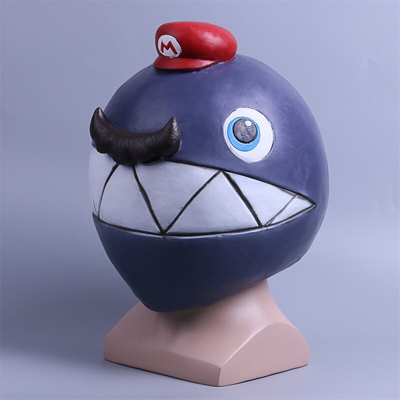Game Super Mario Odyssey Mask Cosplay Odyssey Costume Bomb Mask Handmade Monster Mask