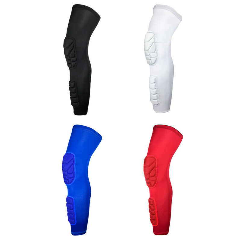 Спортивные наколенники для баскетбола с длинным рукавом до колена, защитное снаряжение для защиты от столкновений SPSLF0053