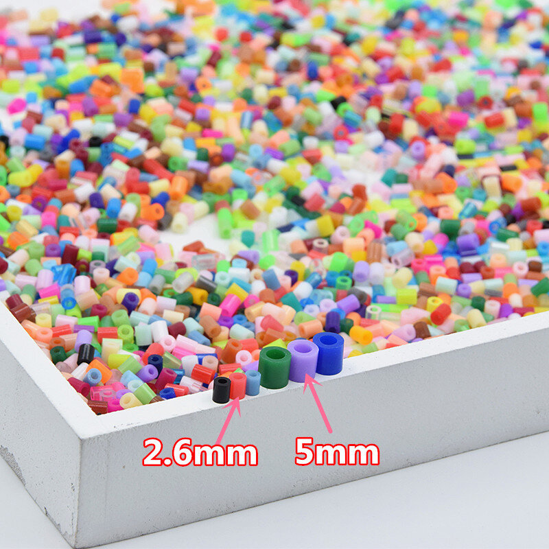 72 cores 39000 pçs perler kit 5mm/2.6mm hama contas 3d puzzle diy crianças criativo artesanal brinquedo presente