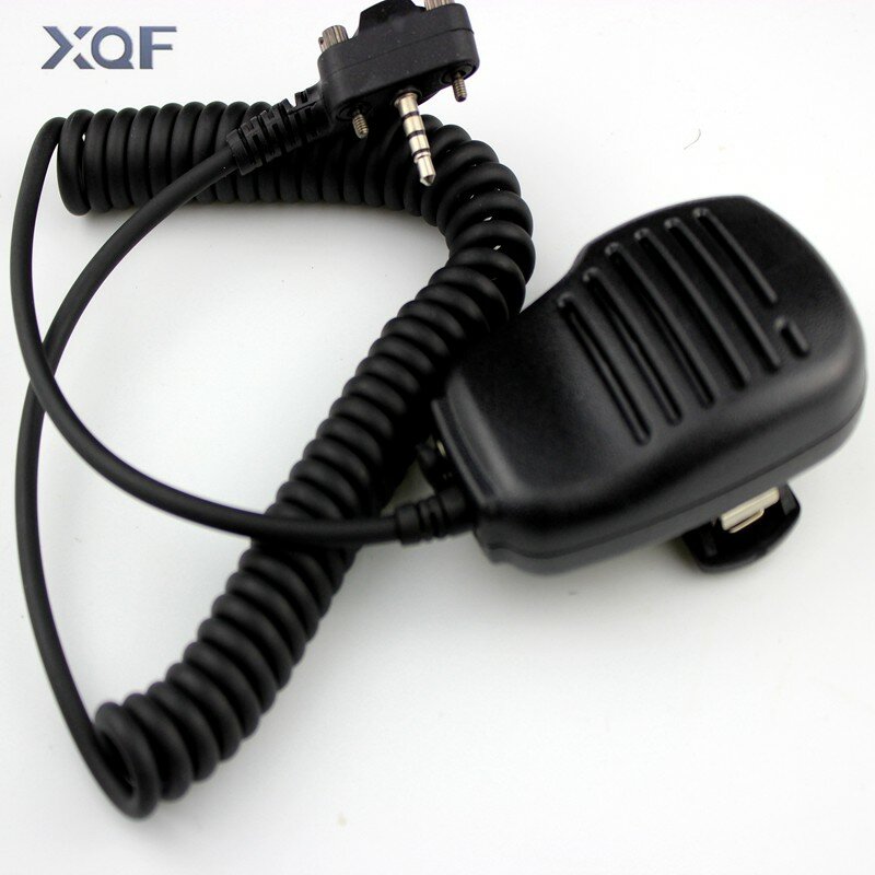 Mikrofon Speaker Bahu untuk Vertex Standard VX210 VX228 VX230 VX231 VX298 VX300 VX350 VX351 VX354 VX400 VX410 Radio Dua Arah