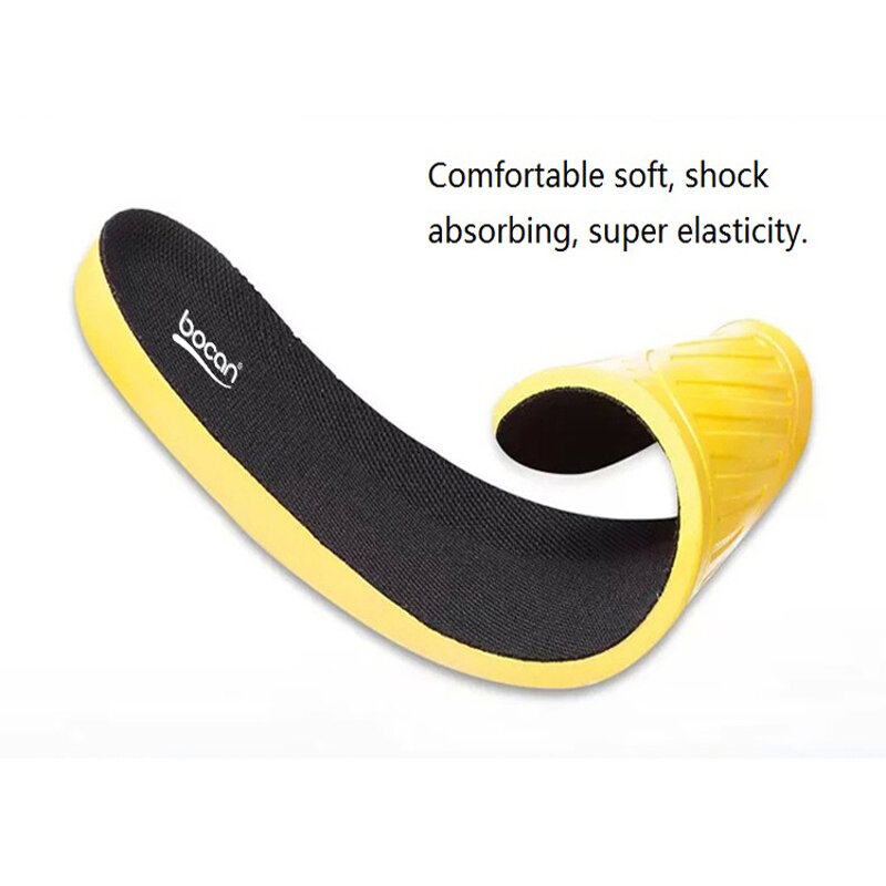 Palmilhas para sapatos top quality almofadas absorção de choque respirável confortável dor do pé aliviar homens e mulheres