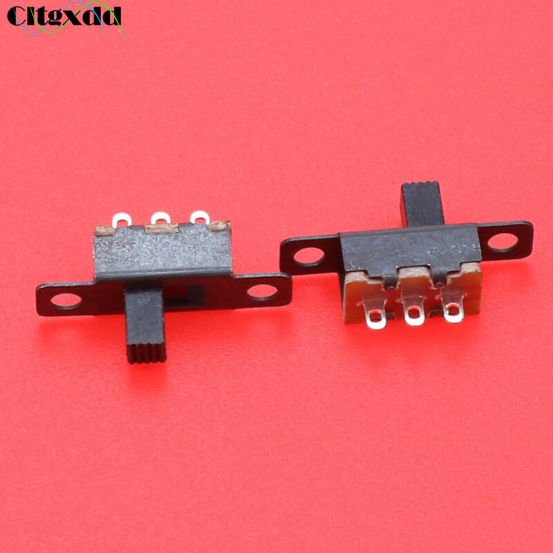 Cltgxdd Toggle Switch SS12F15G5 Vertical 3 Pin  2 Position 1P2T With Fixed Hole Interruptor ON-OFF Slide Switch PCB Mount