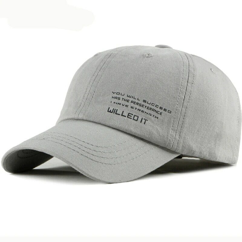 HT2420 Spring Summer Men Women Cap Adjustable Cotton Sun Cap Hats for Men Women Breathable Baseball Cap Fashion Snapback Dad Hat
