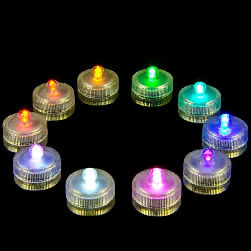 1200 Pieces/Online shopping Multi-color Submersible Floralite I Wedding Centerpiece Hookah Light Base 2016 New Year DHL