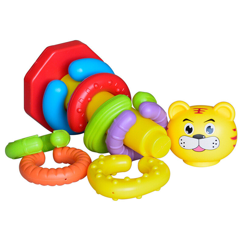 Montessori zabawki do wczesnej edukacji dla dzieci tęcza ułożone puchar sto zmian piłka fitness zagnieżdżanie stos pierścień tęczy wieża prezent dla dziecka