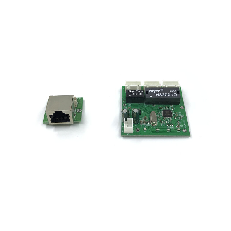 OME – module de commutation à 3 Ports, en-tête UTP PCBA à 4 broches, avec trou de vis d'affichage LED, positionnement, Mini PC, données OEM, usine