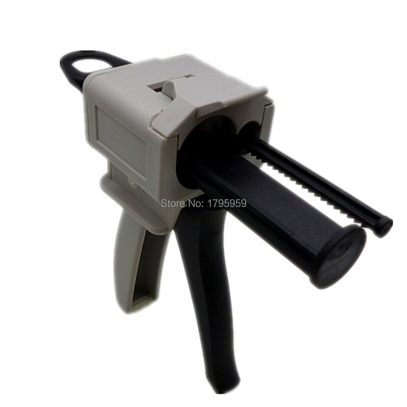1/2/5pc 50ml Glues Dispenser Adhensives Manual Caulking Guns 10:1 Epoxy AB Glue Gun for 50ml Round Type-Back Type 10:1 AB Glues
