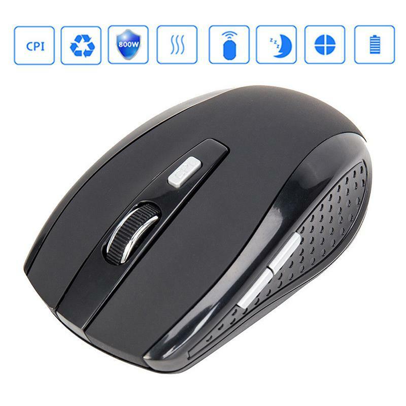Drahtlose Maus 2,4G Tragbare Wireless Mouse Cordless Optical Scroll Mouse Für PC Laptop D25