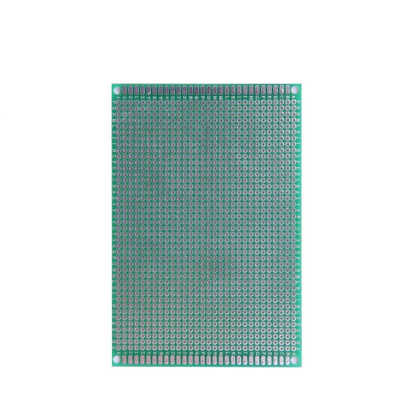 Glyduino-범용 실험 보드, 8x12 CM, 단면 스프레이 틴 플레이트, arduino용 PCB 회로 플레이트 홀 플레이트