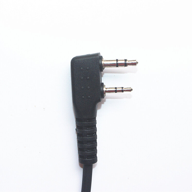 DIY 4 draht mikrofon kabel K stecker 2pins für kenwood wouxun baofeng puxing linton tyt quansheng walkie talkie