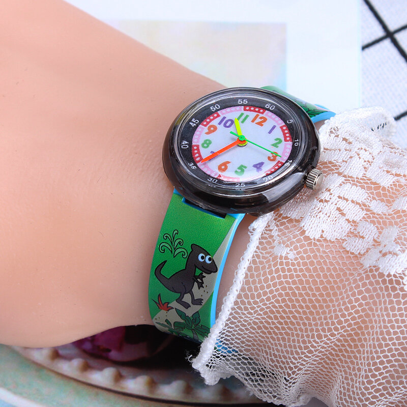 Nuovo orologio da studente del bambino del fumetto orologi casual per bambini bambini ragazze ragazzi regalo morbido silicone orologio per bambini braccialetto impermeabile
