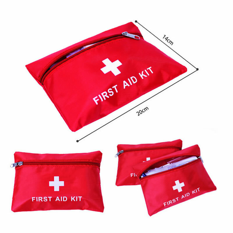 Kit completo de primeros auxilios portátil para exteriores, Kit de primeros auxilios impermeable para tratamiento médico de emergencia, viaje en coche, senderismo y Camping, 40/50/80 piezas