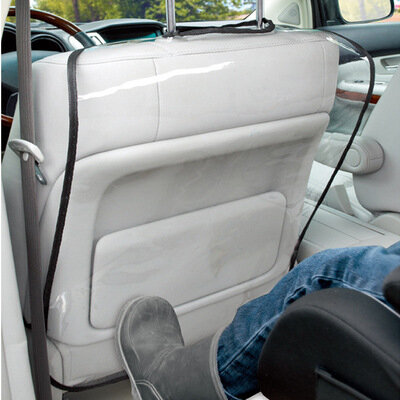 63cmX4 5cm samochód zabawka oparcie fotela samochodowego wodoodporna osłona na fotel samochodowy pokrywa dla dzieci Kick Mat worek do przechowywania